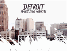 Tablet Screenshot of detroitadagencies.com